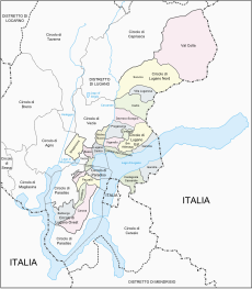 Karte Quartiere Bezirk Lugano 2013-it (vector).svg