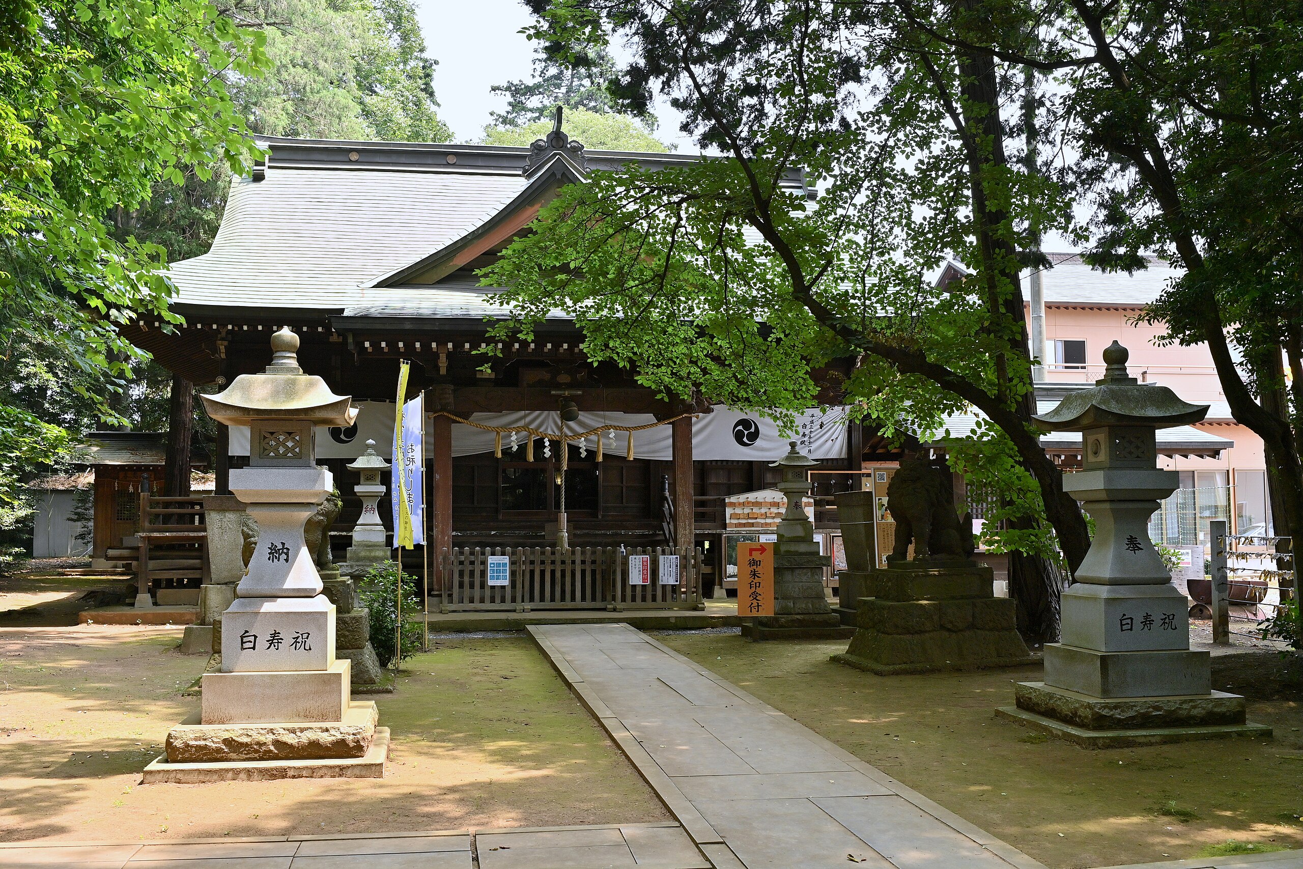 ファイル:Katori Shrine (Kutsukake, Bando City, Ibaraki Prefecture 