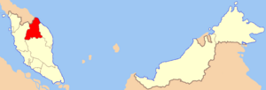 Келантан на карте