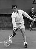 Ken Rosewall, won the most professional majors of the pre-Open Era (15).