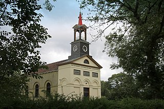 Terband Village in Friesland, Netherlands