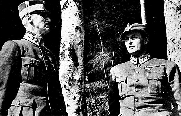 King Haakon and crown prince Olav seeking refuge as the German Luftwaffe bombs in Molde, April 1940