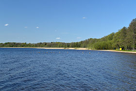 Озеро Куремаа весной 2012 года