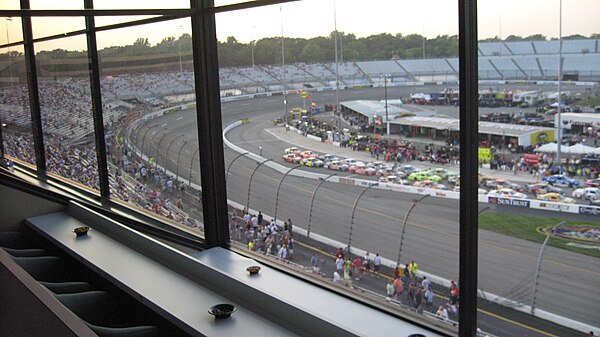 Richmond International Raceway, the race track where the race was held.