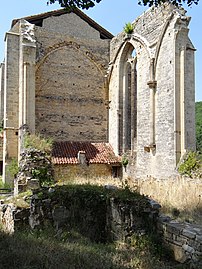 L'Abbaye-Nouvelle : vestiges de l'église
