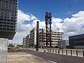 Op der Héicht vun der Place de l'Université, tëscht der Maison du savoir an der Maison des matériaux