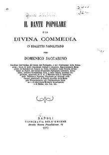 La Divina Commedia Napoletano Domenico Jaccarino-Nfierno.djvu
