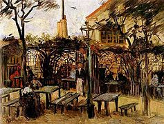La Guinguette by Vincent van Gogh