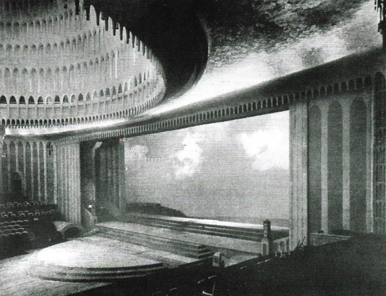 File:La salle du Großes Schaupielhaus (ancien cirque Schumman) (scène).jpg