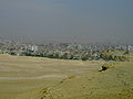 La ville vue du site de gizeh.JPG