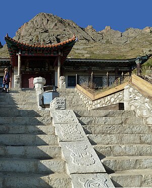 Monastère Gunji du Parc national Gorkhi-Terelj, Mongolie.