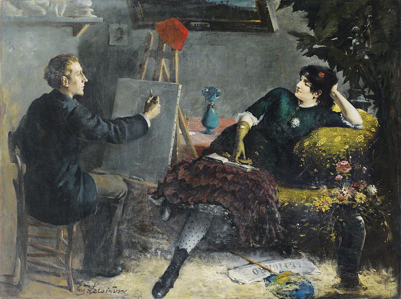 File:Lecoindre - In the Studio, 1882.jpg