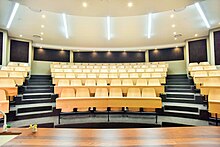 Lecture room, 2019 Lecture room in the Science and Biology Centre.jpg