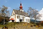 Catholic branch church Maria am Bichl and cemetery