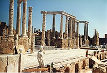 Leptis Magna scène du theatre.jpg