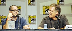 Damon Lindelof (left) and Carlton Cuse (right) wrongly blamed Mader for a continuity error.