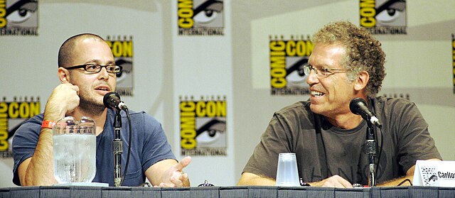 Damon Lindelof (left) co-created the series and served as an executive producer and showrunner alongside Carlton Cuse (right).