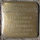 Liselotte Schlachcis - Wandsbeker Marktstrasse 79 (Hamburg -Wandsbek) .Stolperstein.nnw.jpg