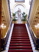Escalinata, casa consistorial de Liverpool
