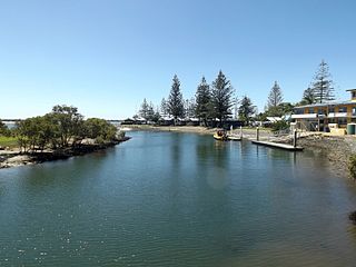 Loders Creek river in Australia