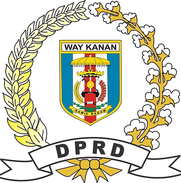 Berkas:Logo DPRD Kabupaten Way Kanan.jpg