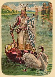Lohengrin postcard around 1900 by unknown artist Lohengrin-kitsch.jpg