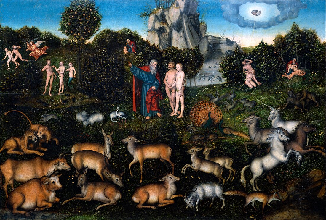 File:Lucas Cranach the Elder - The Garden of Eden - Google Art Project.jpg