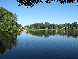 Möllensee near the Neue Löcknitz to the Peetzsee