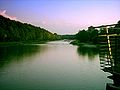 Isar river south of Marienklause