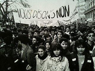 <span class="mw-page-title-main">1986–1987 protests in France</span>