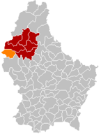 Location of building slips in the Grand Duchy of Luxembourg