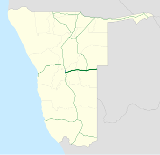 <span class="mw-page-title-main">B6 road (Namibia)</span> Road in Namibia