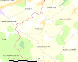 Kart over Affléville