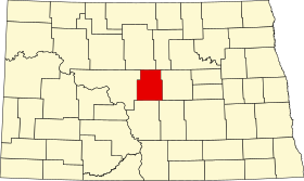 Locatie van Sheridan County