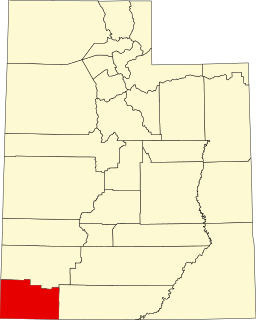 National Register of Historic Places listings in Washington County, Utah