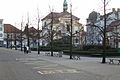 Čeština: Masarykovo náměstí s kostelem sv. Anny v Benešově, okr. Benešov. English: Masaryk square with Church of Saint Anne in Benešov, Benešov District