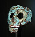 A Mayan mask, made of jade.