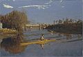 Томас Икинс. «Макс Шмитт в лодке» (1871)