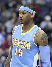 Carmelo Anthony proti Washington Wizards