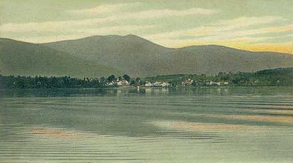 Melvin Village from Lake Winnipesaukee c. 1906