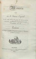 Миниатюра для Файл:Memoria leida en el Ateneo Español en la noche del 23 de junio de 1820 en sesion ordinaria ... - contiene la descripcion geografica de la provincia maritima de Santander, precedida de un discurso (IA A11007407).pdf