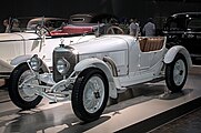 Mercedes 10-40hp Sports Two-Seater in the Mercedes-Benz Museum in May 2023