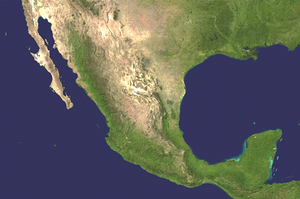Карта Мексики на русском языке