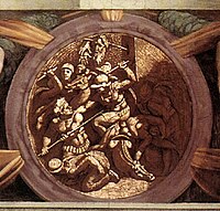 Category Sistine Chapel Ceiling Medallions Wikimedia Commons