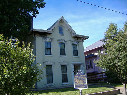 Kerr's home in New Albany, Indiana