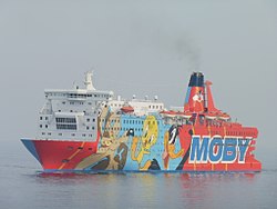 M/S Moby Dada Nizzassa vuonna 2017.