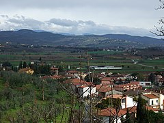 Vista del Monte San Savino