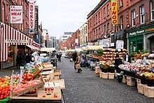 Moore Street Market Moore Street market, Dublin.jpg