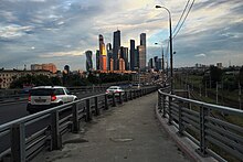 Moscow, Zvenigorodskoye Highway overpass (30651815924).jpg