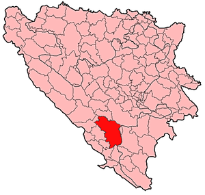 Mostar Municipality Location.png